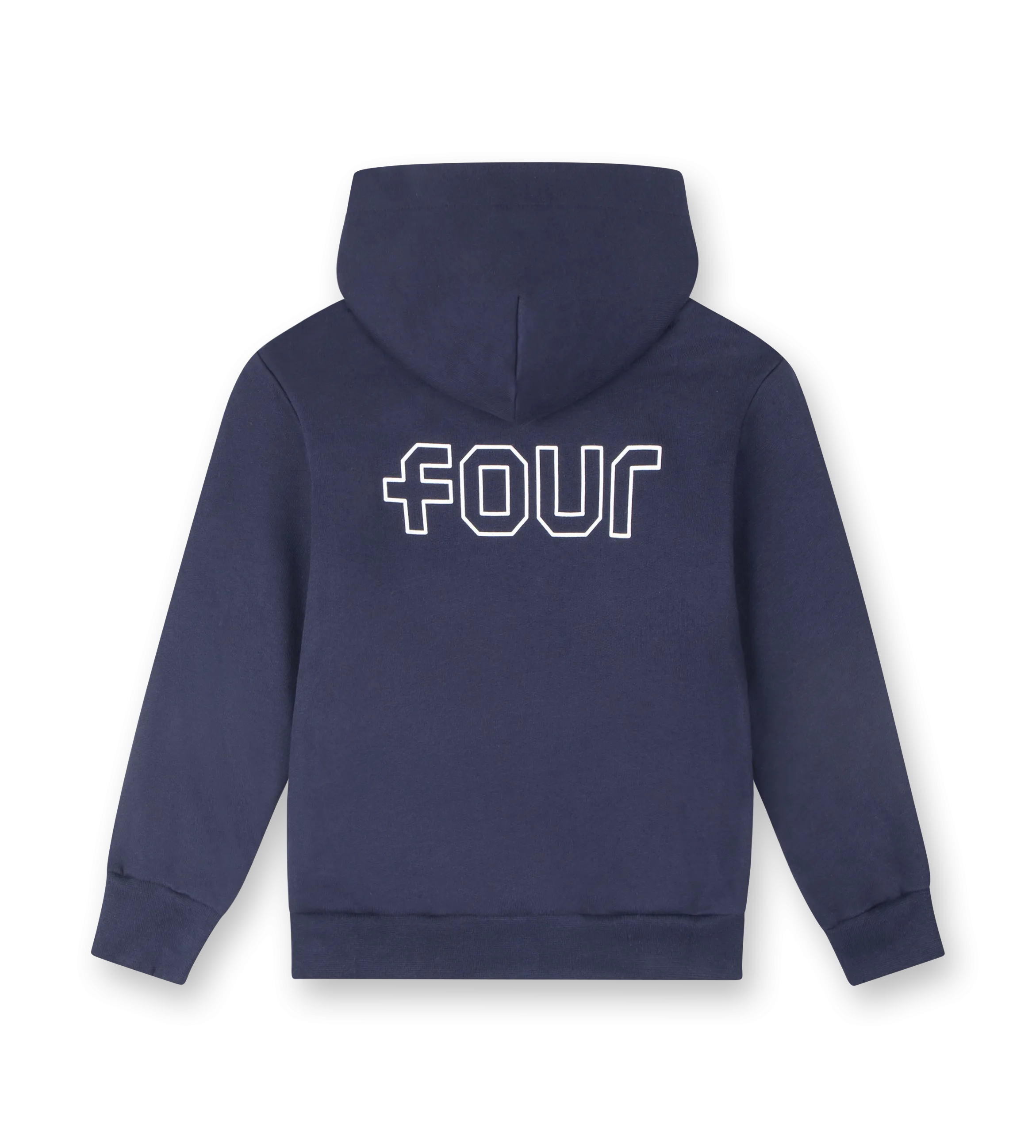 Outline Logo Hoodie Marine Blue