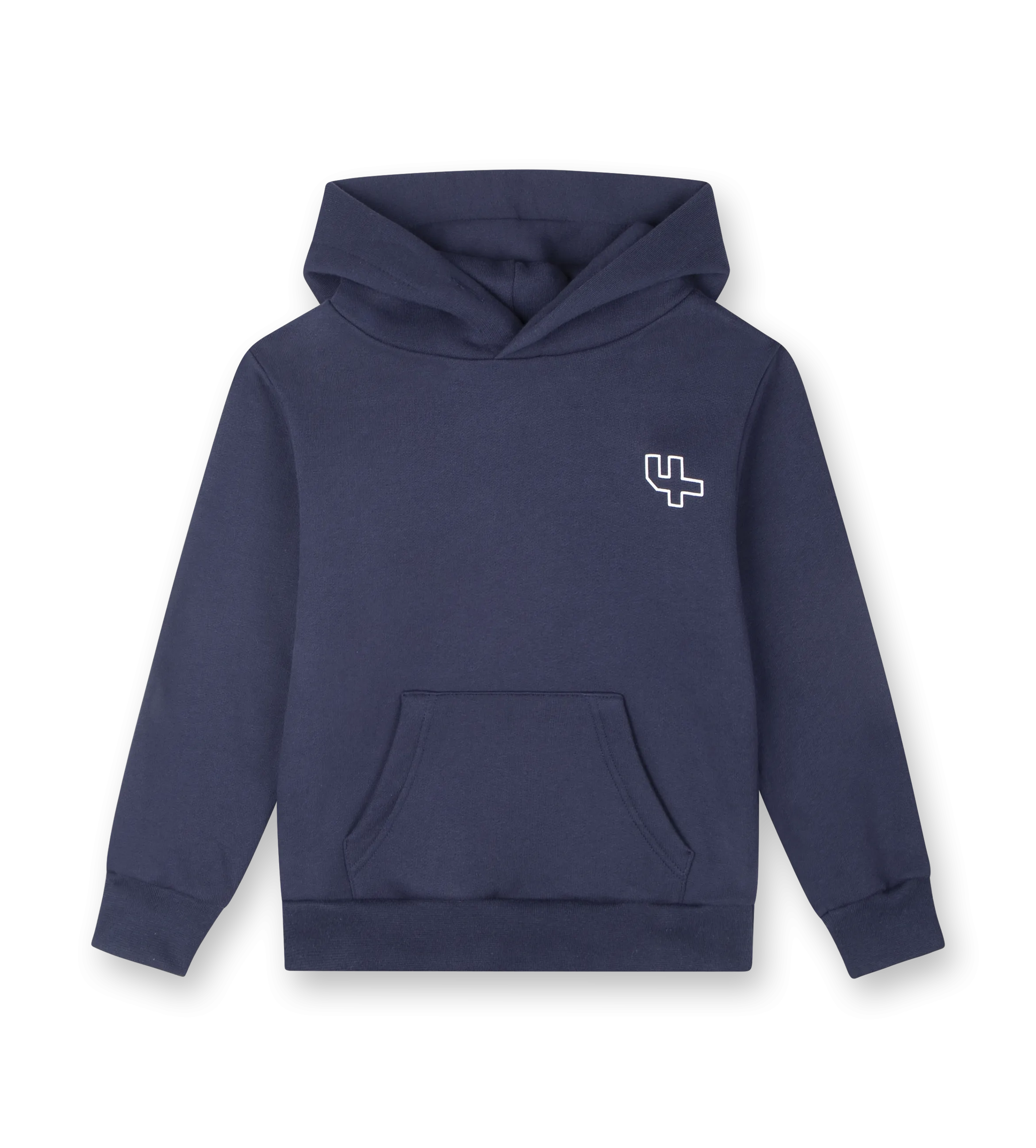 Outline Logo Hoodie Marine Blue