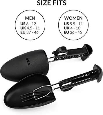 Plastic Shoe Trees for Men 10 Pairs