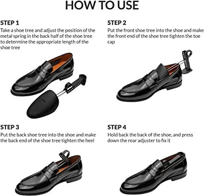 Plastic Shoe Trees for Men 10 Pairs