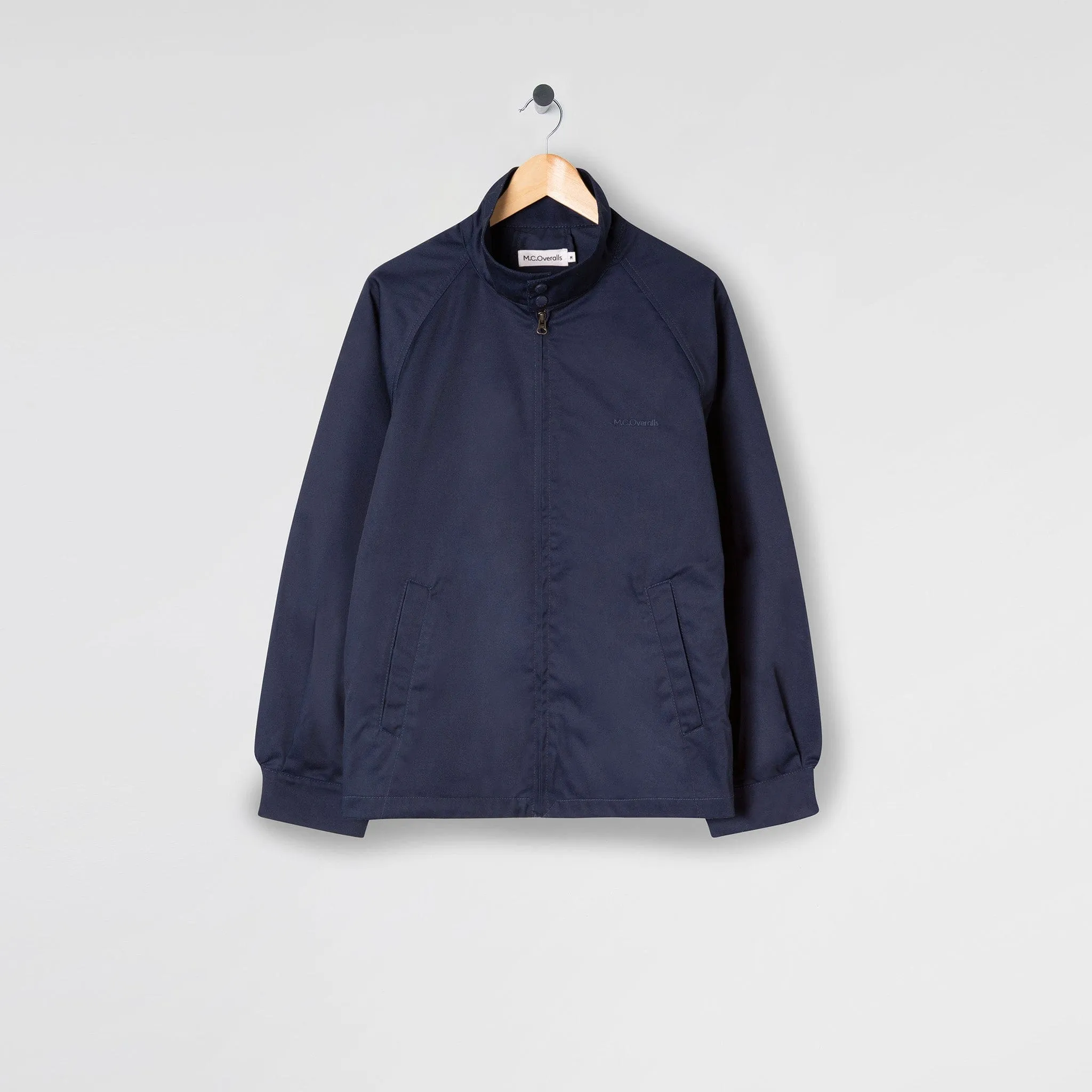 Polycotton Harrington Jacket Navy