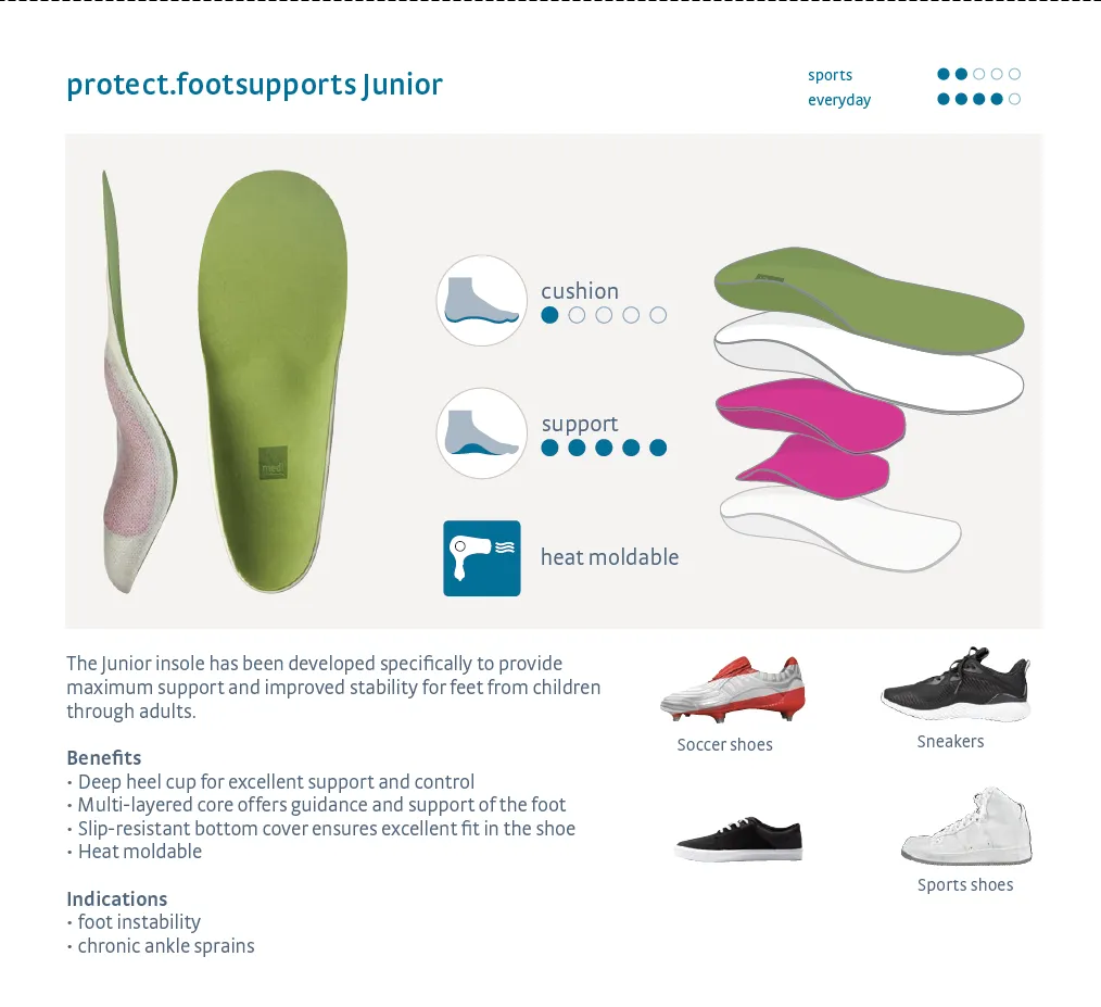 Protect.Footsupports Junior