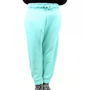 SEA GREEN FLEES TROUSER