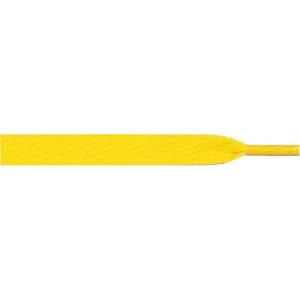 Skateboard Flat Laces - Yellow (1 Pair Pack) Shoelaces