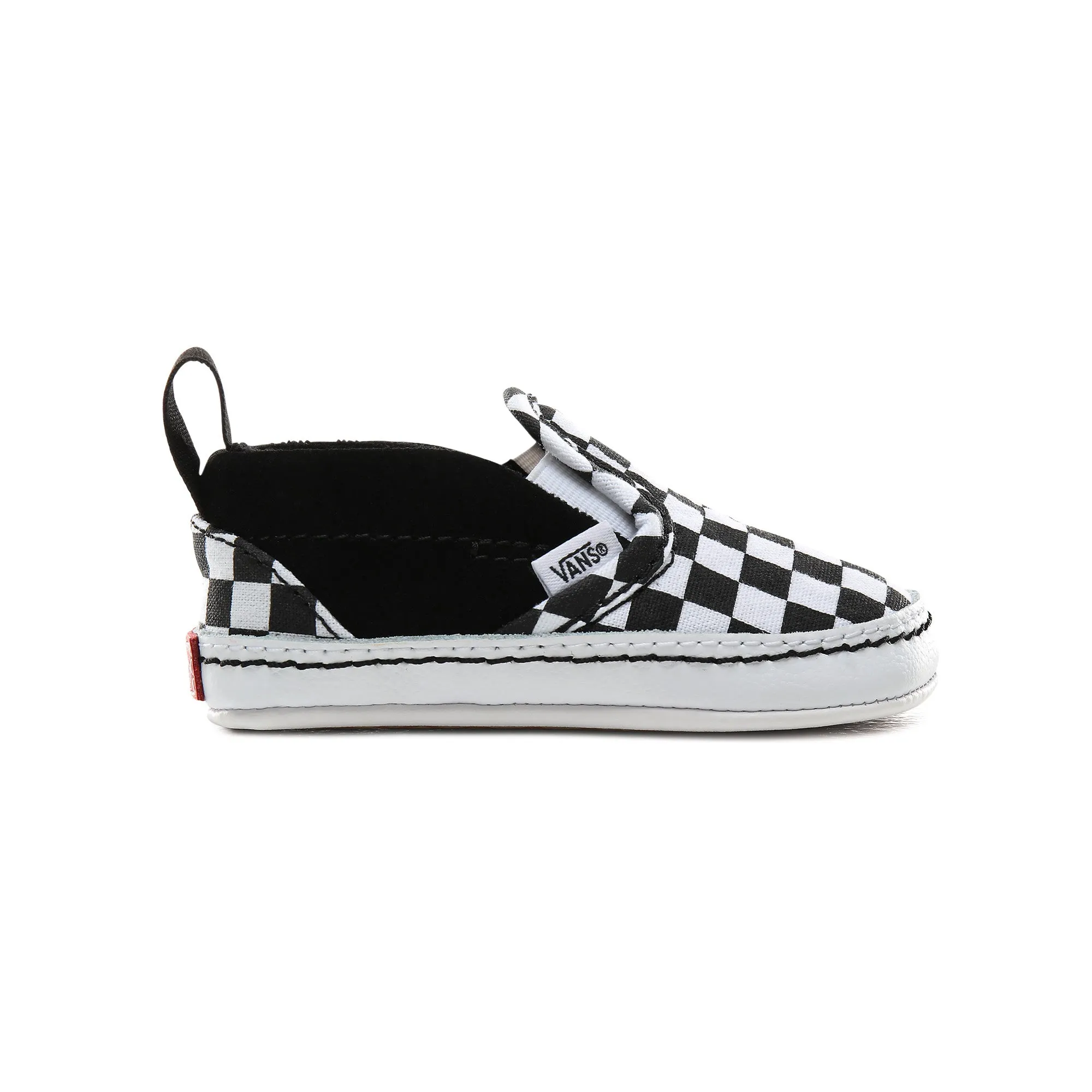 SLIP-ON V CRIB | CHECKER BLACK /TRUE WHITE