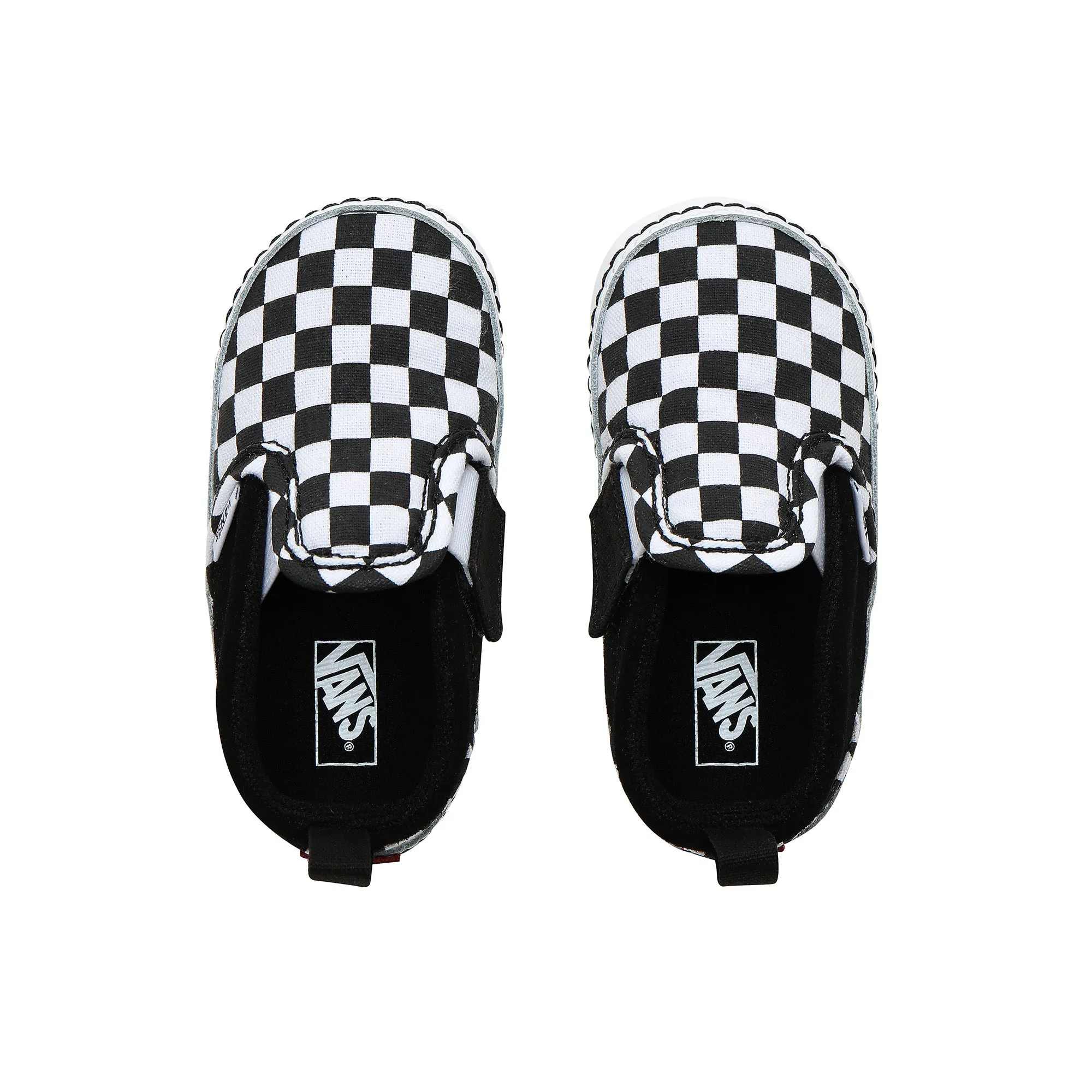 SLIP-ON V CRIB | CHECKER BLACK /TRUE WHITE