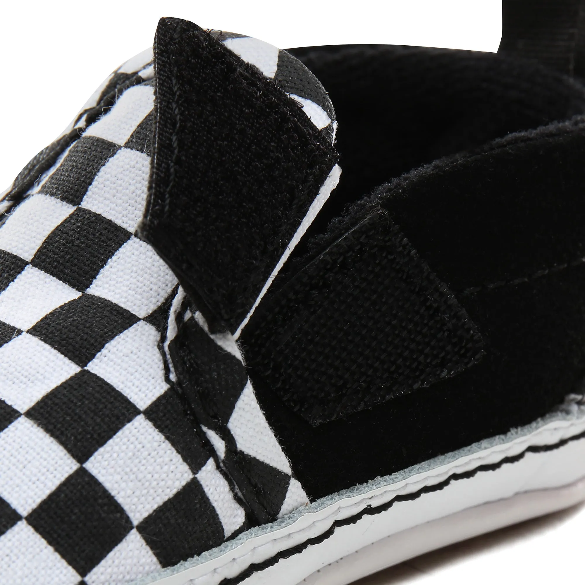 SLIP-ON V CRIB | CHECKER BLACK /TRUE WHITE