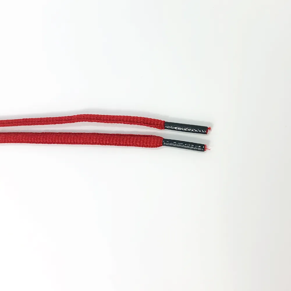 Solid Red Athletic Sneaker Laces