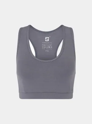 Sports Bra - Pearl Grey