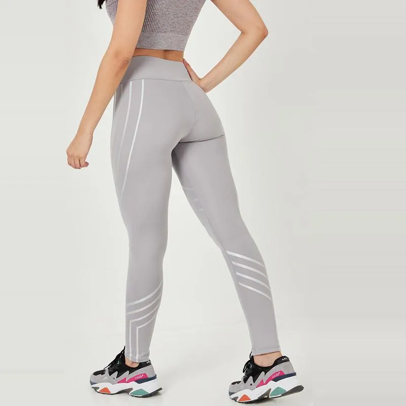 Sports High-Waisted Running Yoga Offset Printing Fitness Sports Leggings