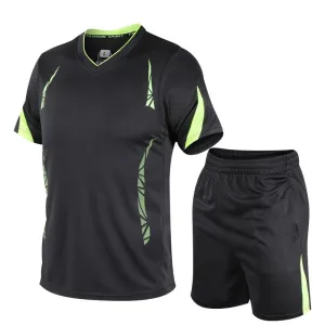 Sportswear Suit Clothes Quick-Drying Casual Running Loose Fit Sportswear Fitness Sports Set