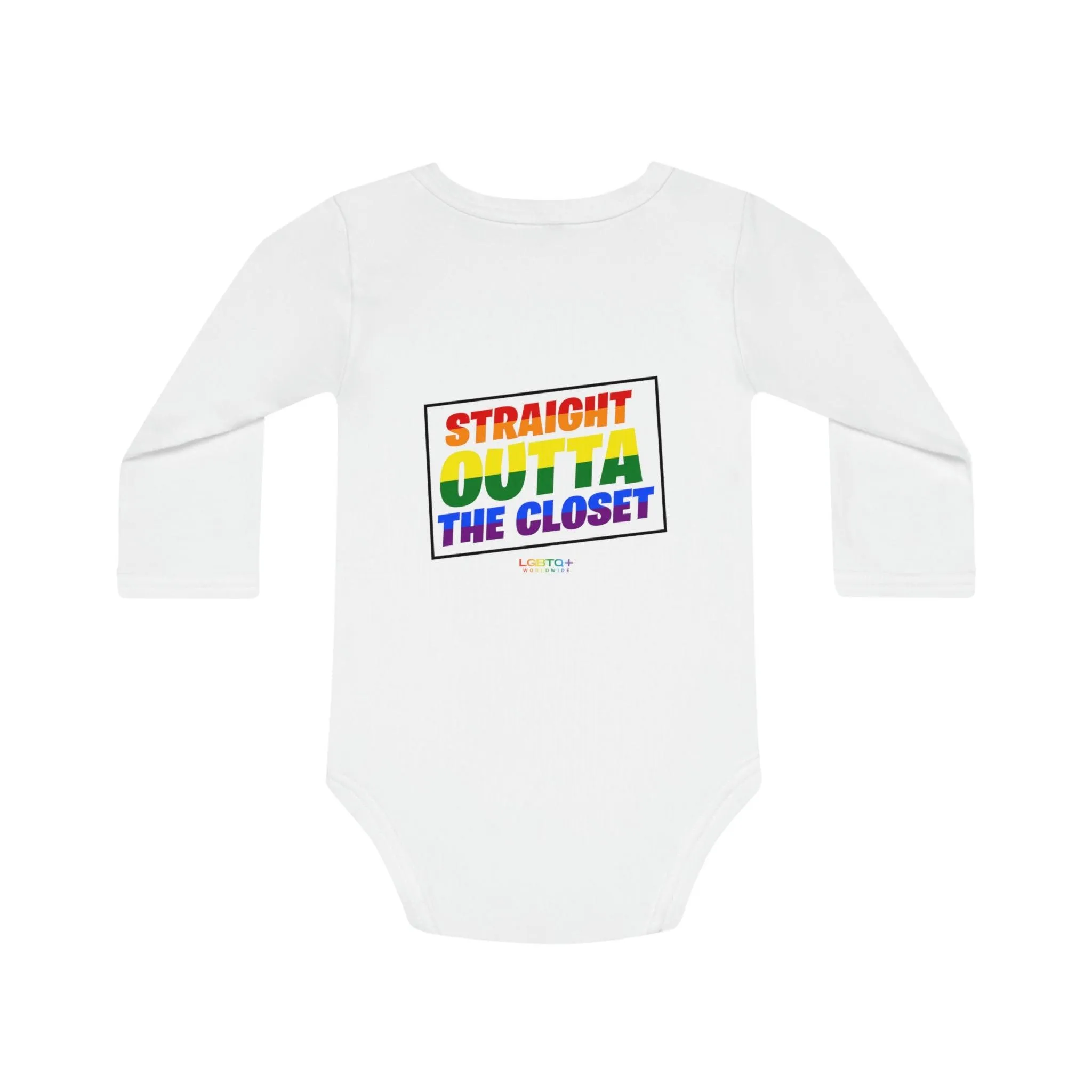 ,,STRAIGHT OUTTA" Organischer Baby Strampler