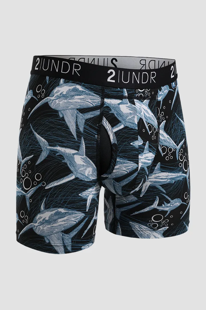 SWING SHIFT BOXER BRIEF - GREAT WHITE