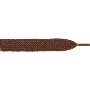 Thick Flat 3/4" - Brown (12 Pair Pack) Shoelaces