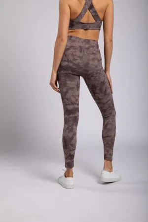 Tie-dye Back Pocket High-Waist Legging