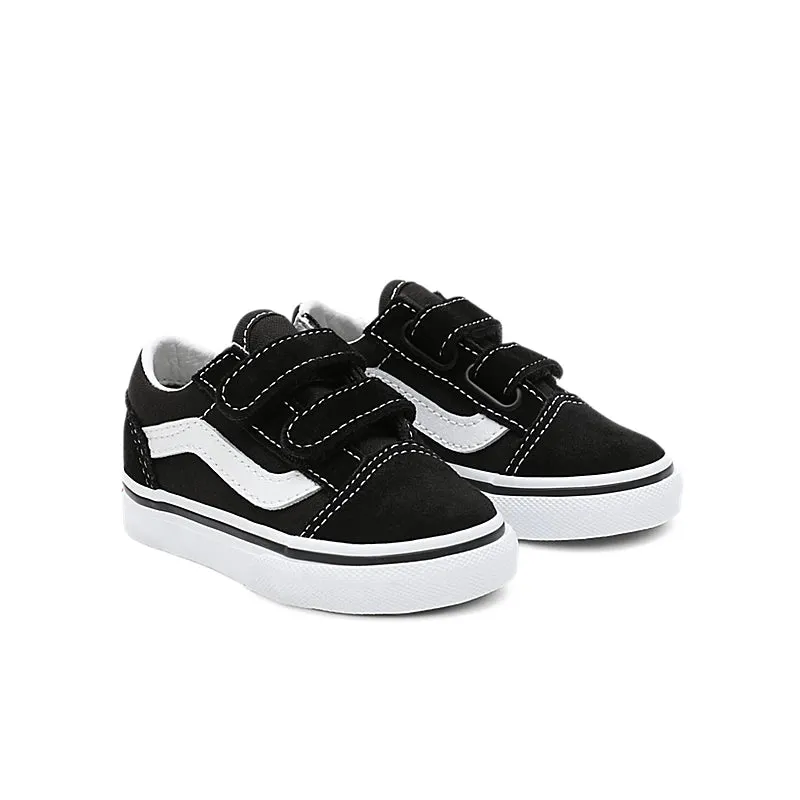 TODDLER OLD SKOOL VELCRO SHOES | BLACK