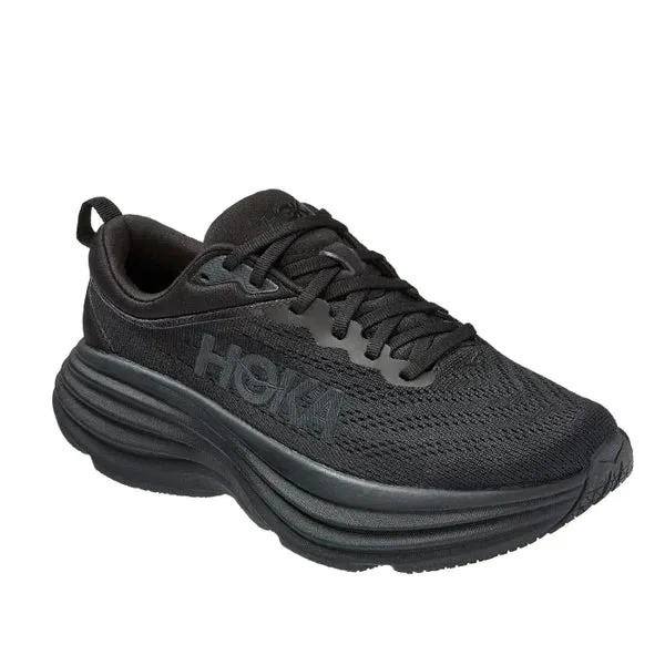 WOMEN'S HOKA BONDI 8 | BLACK / BLACK