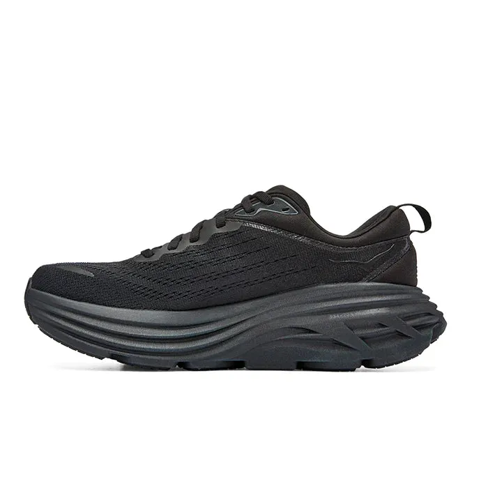 WOMEN'S HOKA BONDI 8 | BLACK / BLACK