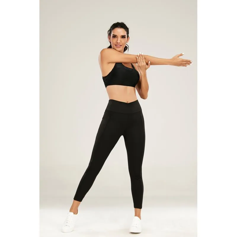 Yoga Crossed Quick-Drying Running Casual Sports Fitness Sports Leggings