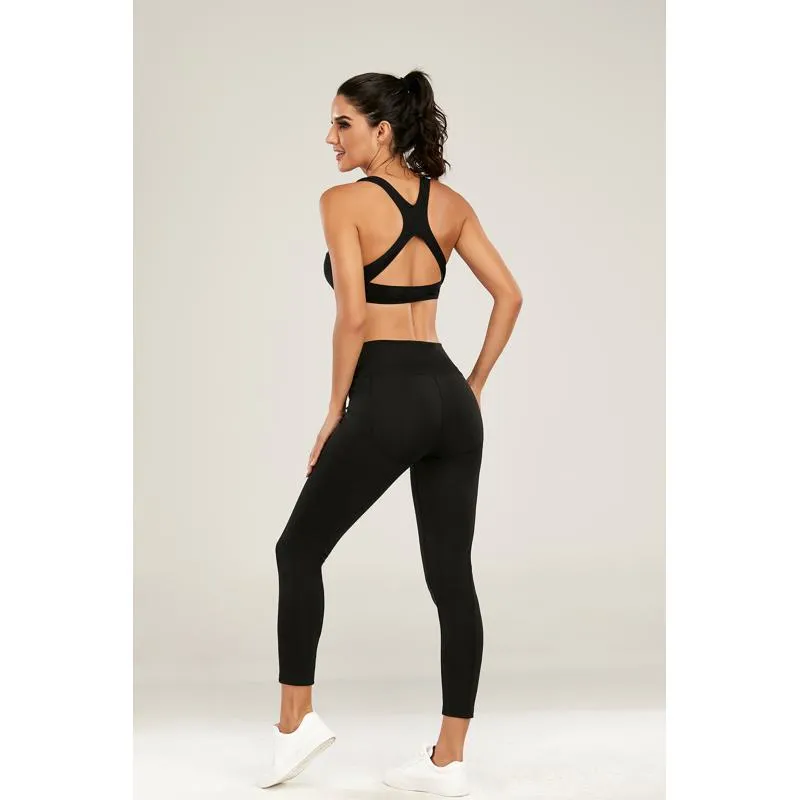 Yoga Crossed Quick-Drying Running Casual Sports Fitness Sports Leggings