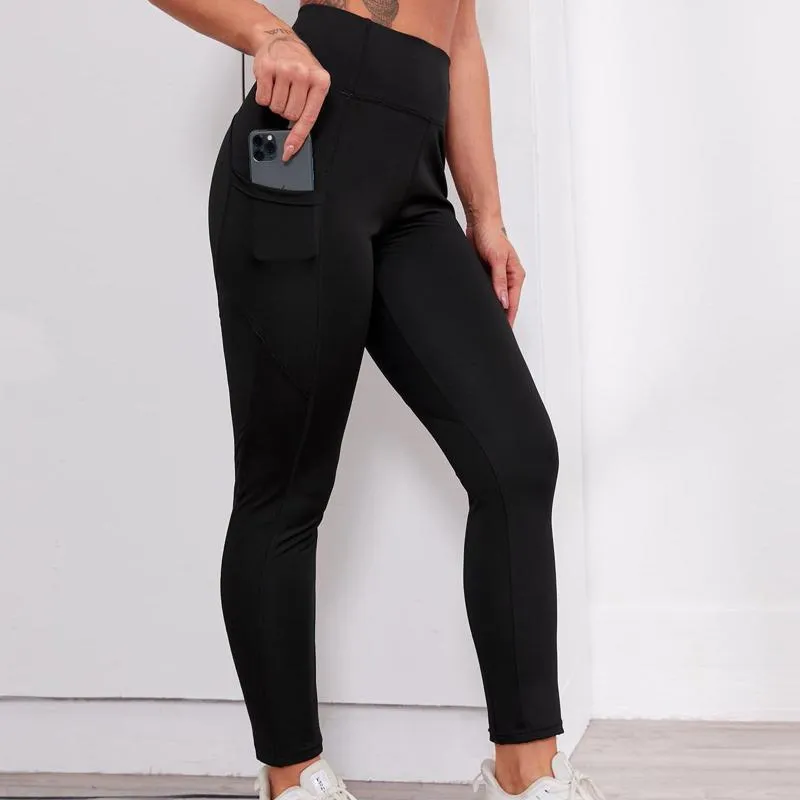 Yoga High-Waisted Tight-Fitting Fitness Pocket Naked Feeling Sports Leggings