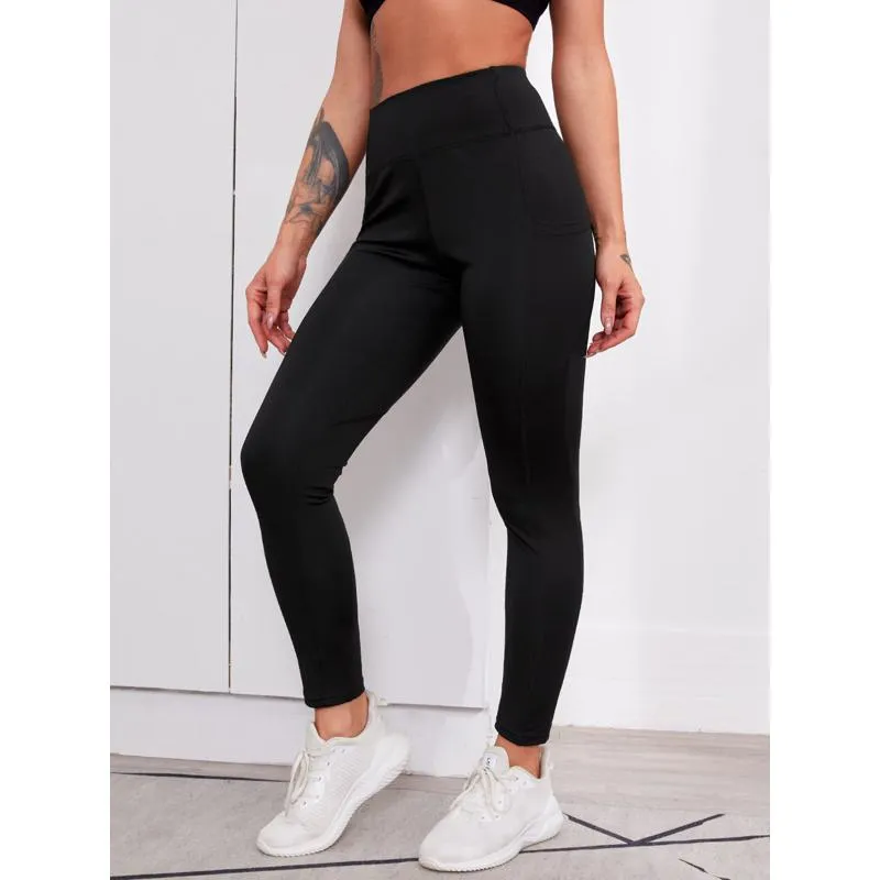 Yoga High-Waisted Tight-Fitting Fitness Pocket Naked Feeling Sports Leggings