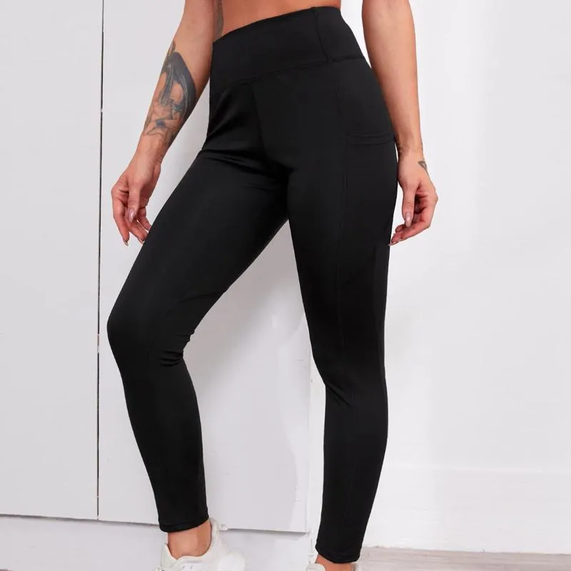 Yoga High-Waisted Tight-Fitting Fitness Pocket Naked Feeling Sports Leggings