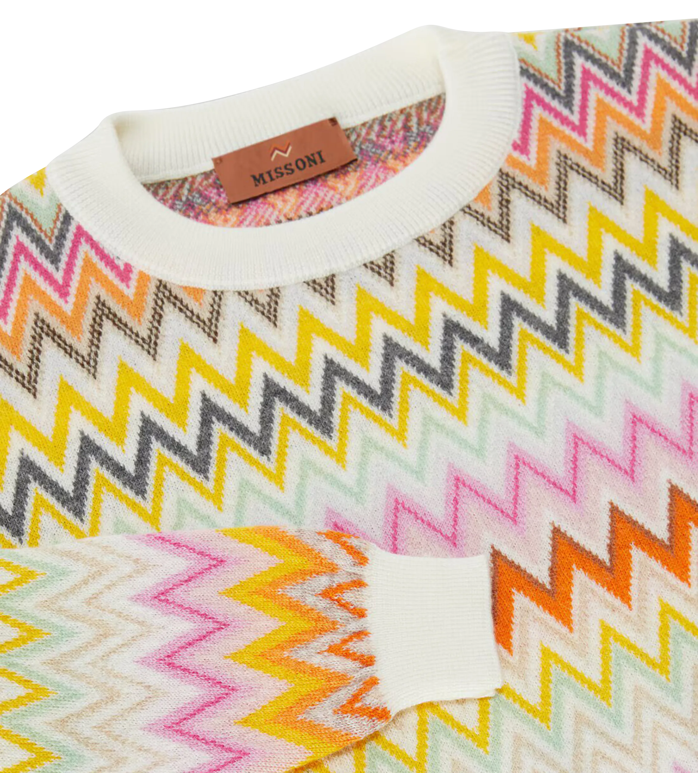 Zigzag Crewneck Multi